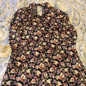 DU Jour size 12 midi floral dress